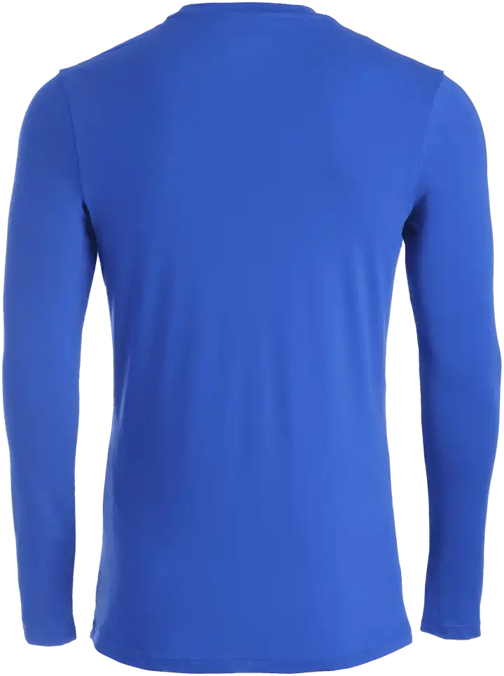 Mizuno Youth Comp Diamond Long Sleeve Crew - Royal