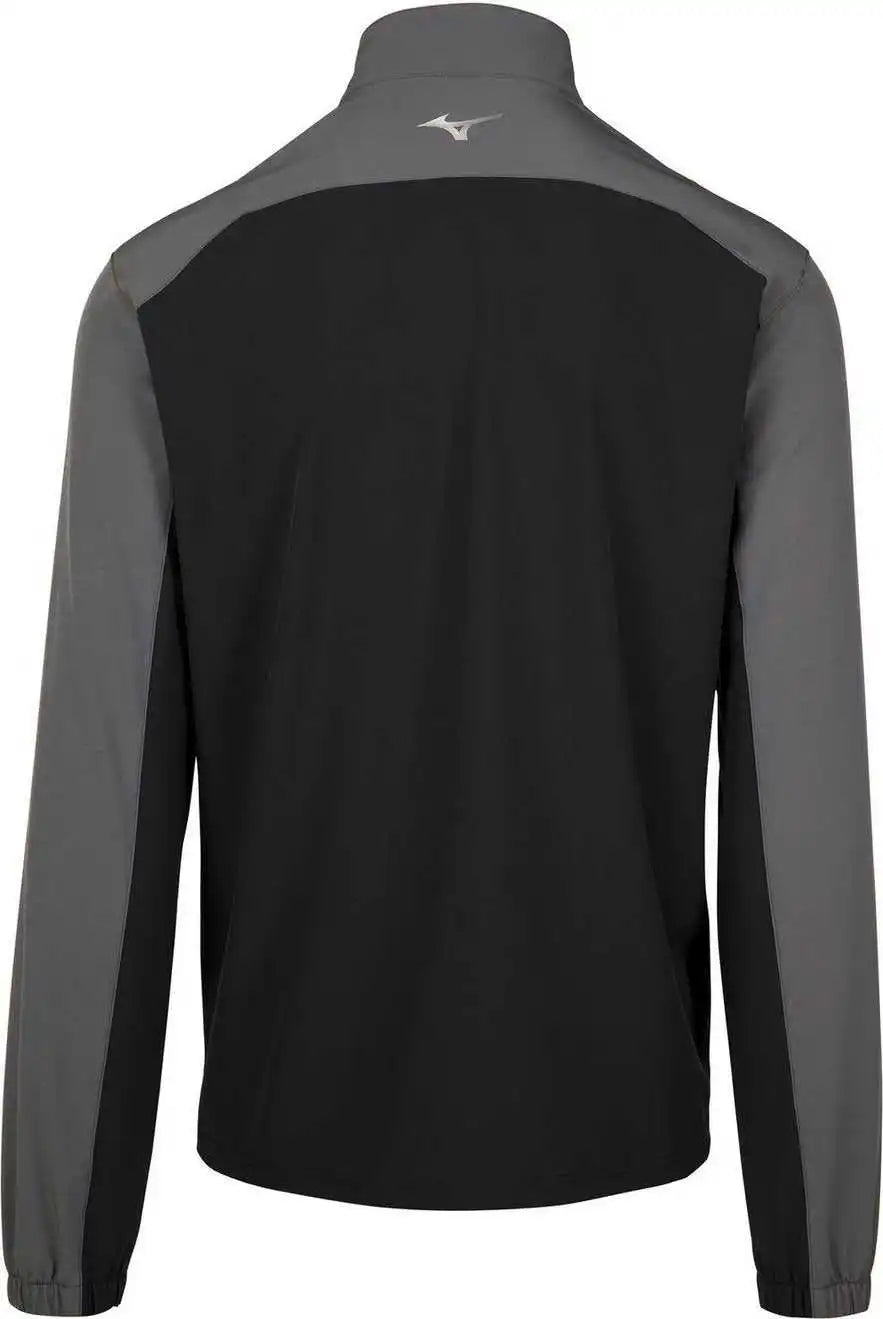 Mizuno Youth Comp Long Sleeve Batting Jacket - Black Shade