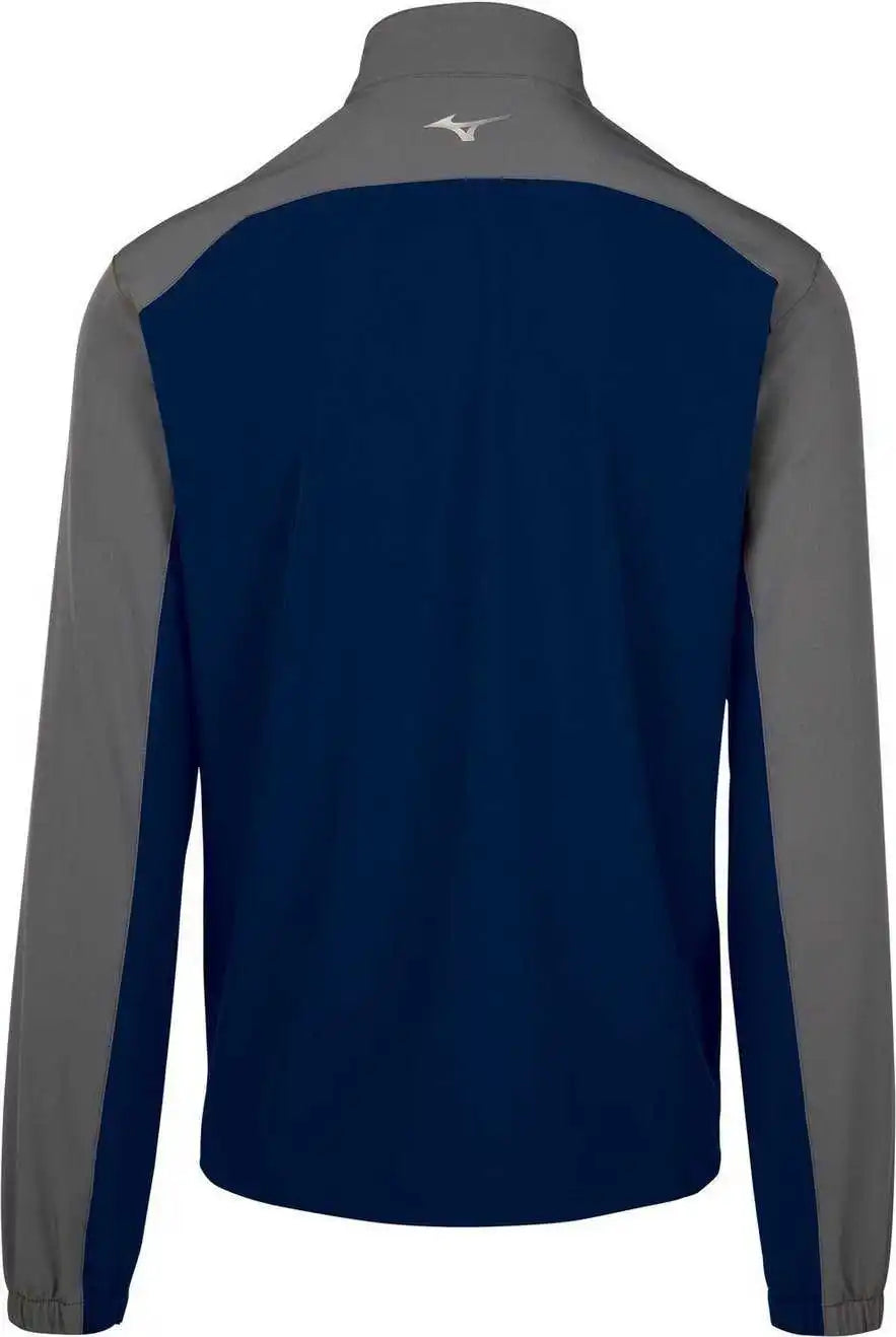 Mizuno Youth Comp Long Sleeve Batting Jacket - Navy Shade