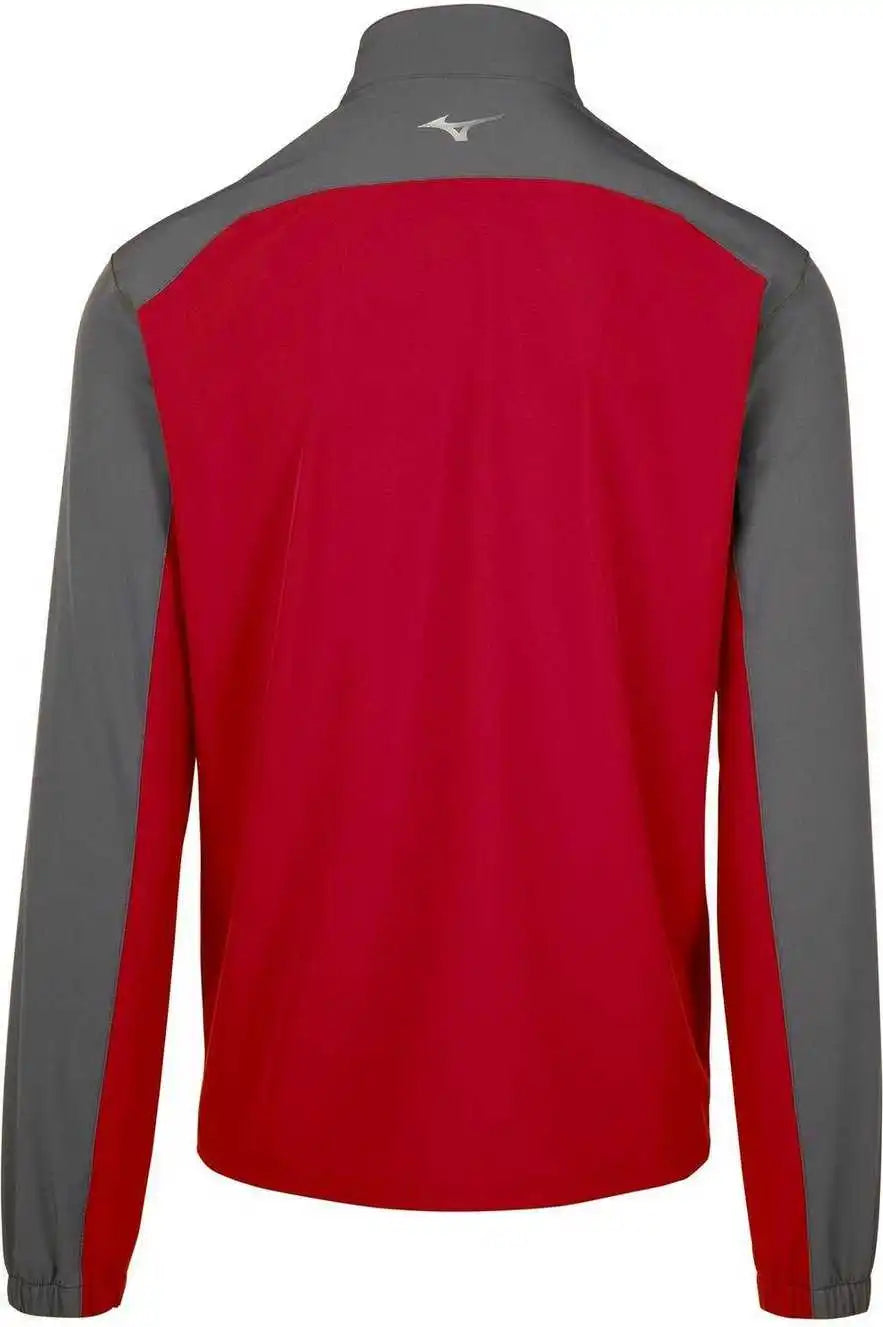 Mizuno Youth Comp Long Sleeve Batting Jacket - Red Shade