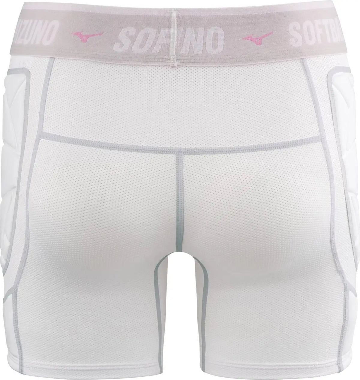 Mizuno Youth Girl’s Rb Shield Padded Sliding Short - White