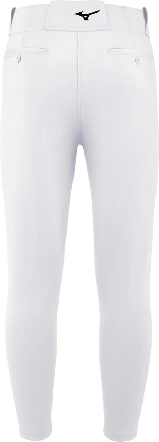 Mizuno Youth Premier Tapered Tweener Baseball Pant - White