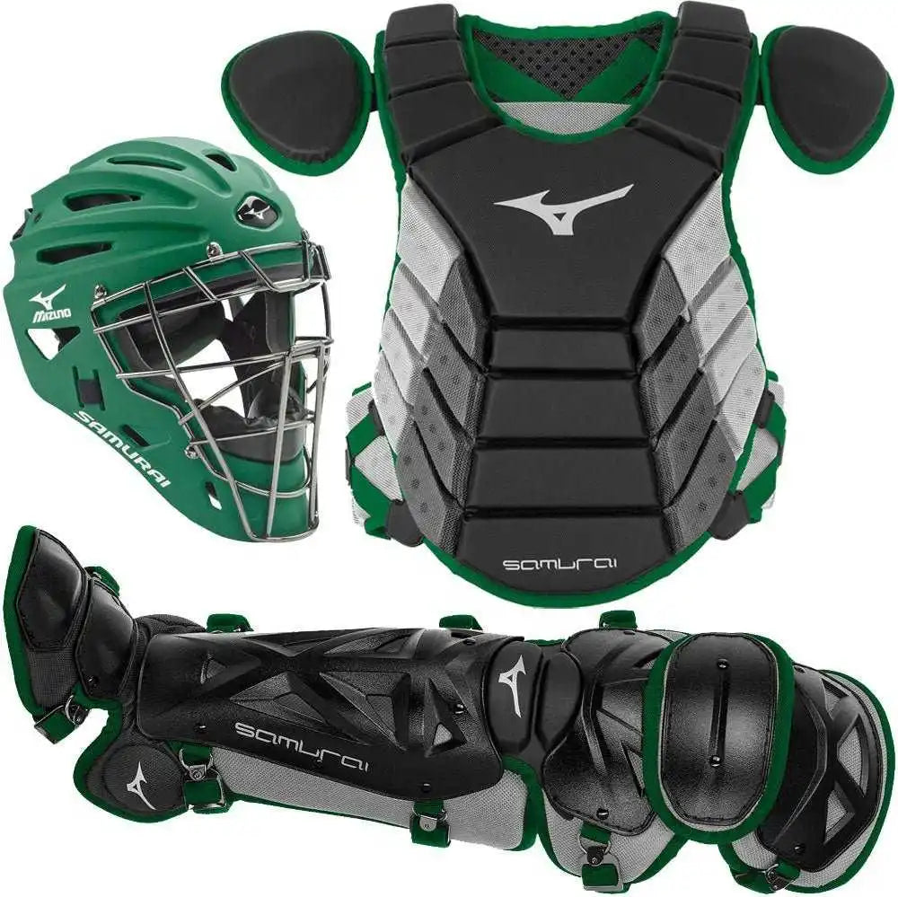 Mizuno Youth Samurai Box Set 380420 - Black Green - Forest