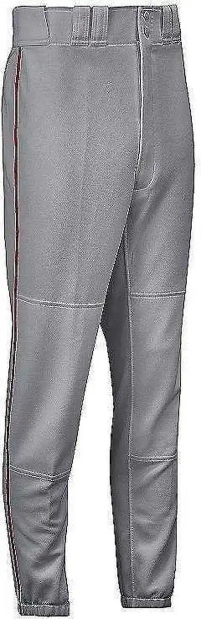 Mizuno Youth Select Piped Pant - Grey-red