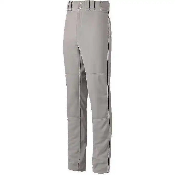 Mizuno Youth Select Pro Piped Pants - Gray Black
