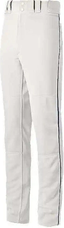 Mizuno Youth Select Pro Piped Pants - White Navy