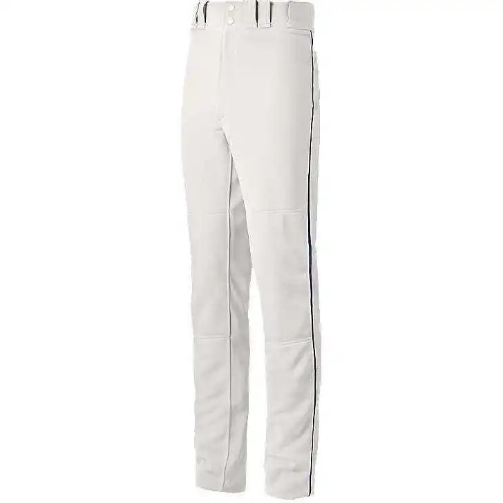 Mizuno Youth Select Pro Piped Pants White Navy