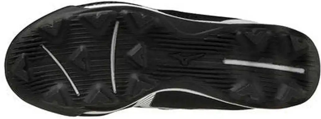 Mizuno Youth Wave Finch Lightrevo Jr Low Molded Cleats - Black White