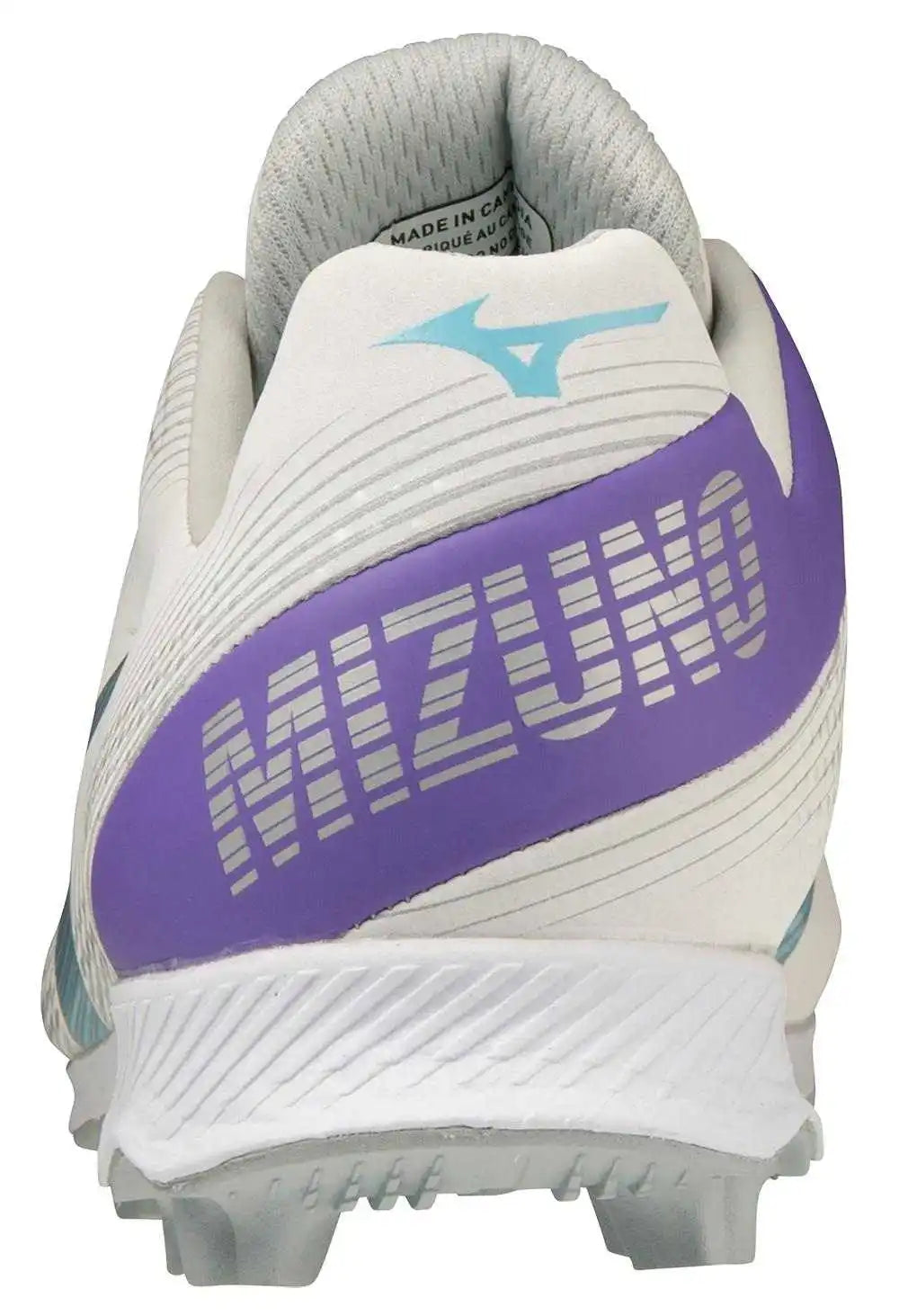 Mizuno Youth Wave Finch Lightrevo Jr Low Molded Cleats - White Blue