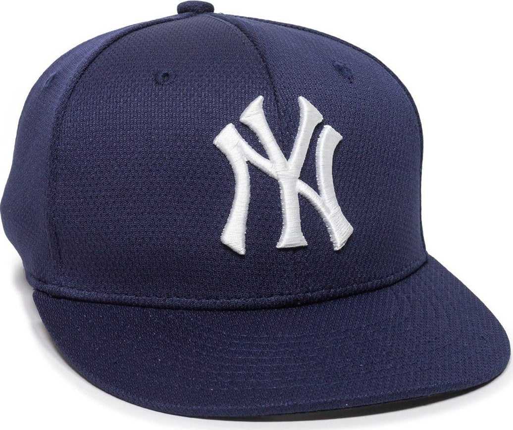 OC Sports MLB-400 MLB Mesh Baseball Cap - New York Yankees Home &amp; Road - HIT a Double - 1