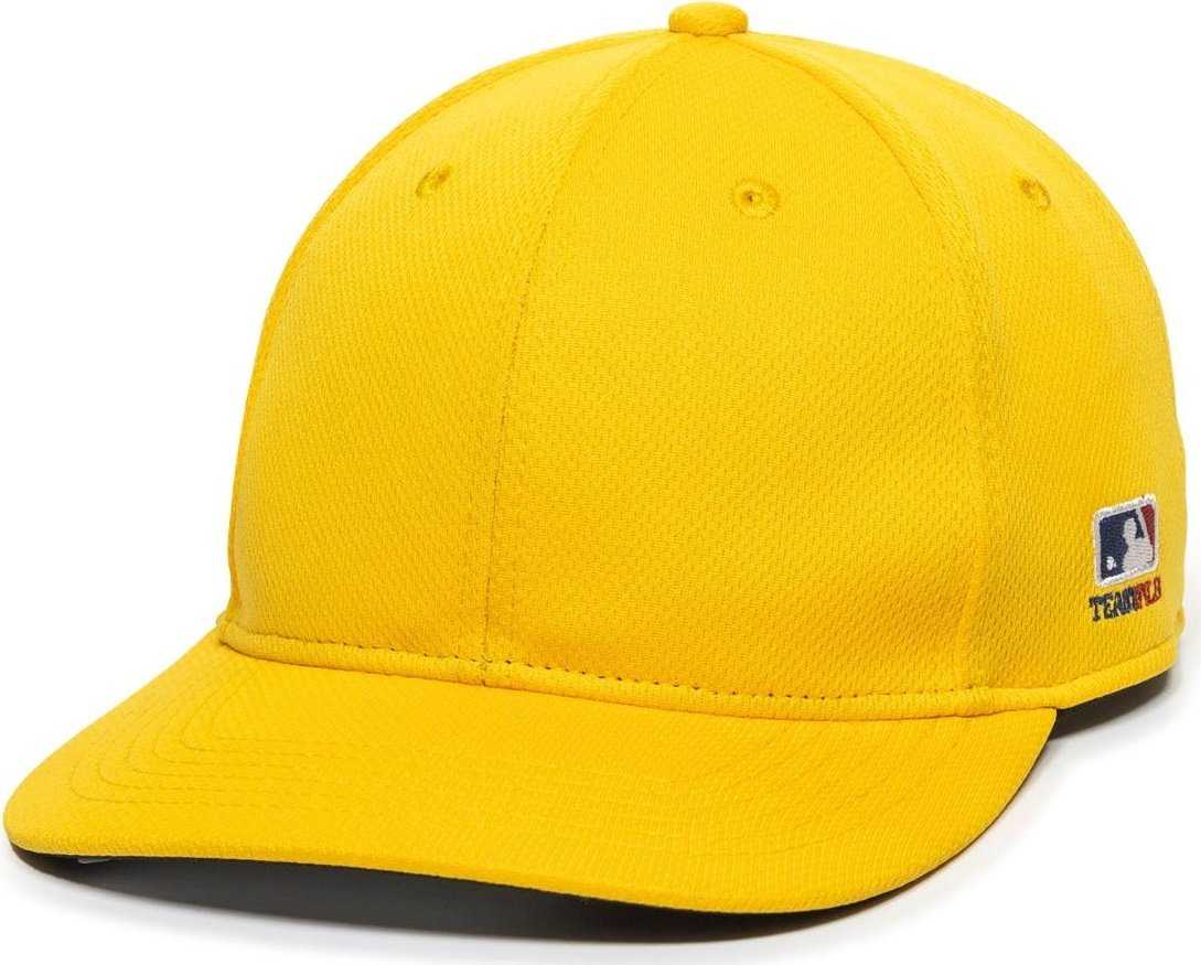 OC Sports MLB-850 Team MLB Logo Located on Left Temple Cap - Gold - HIT a Double - 1