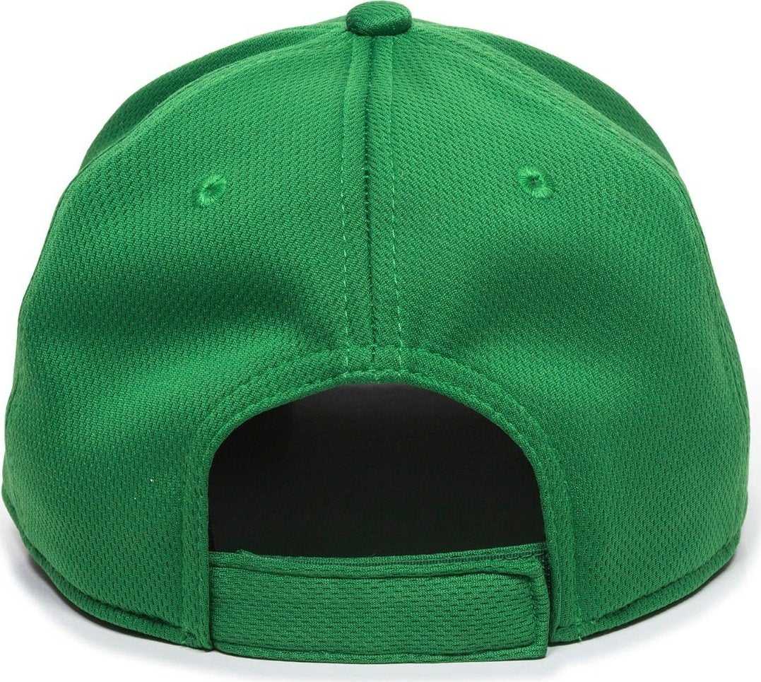 OC Sports MLB-850 Team MLB Logo Located on Left Temple Cap - Kelly Green - HIT a Double - 3