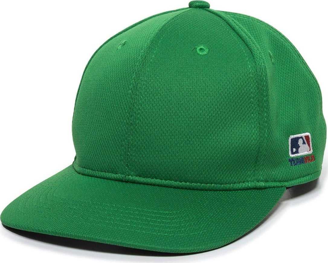 OC Sports MLB-850 Team MLB Logo Located on Left Temple Cap - Kelly Green - HIT a Double - 1