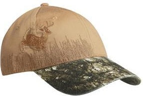 MO Country/Elk Port Authority Embroidered Camouflage Cap. C820