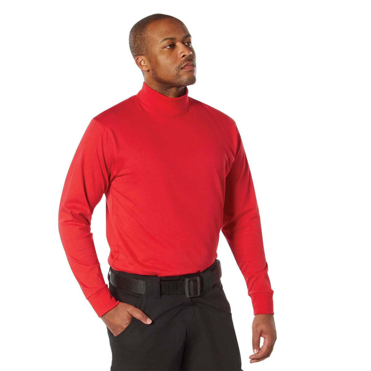 Mock Turtleneck - Red / s