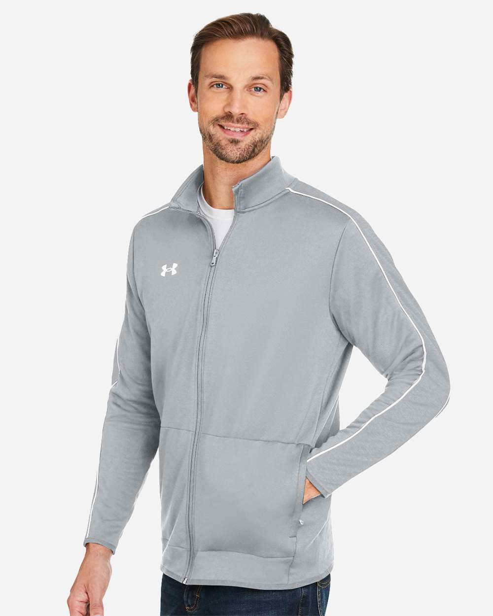 Mod Grey/ White Command Full-Zip 2.0 Jacket - 1383259