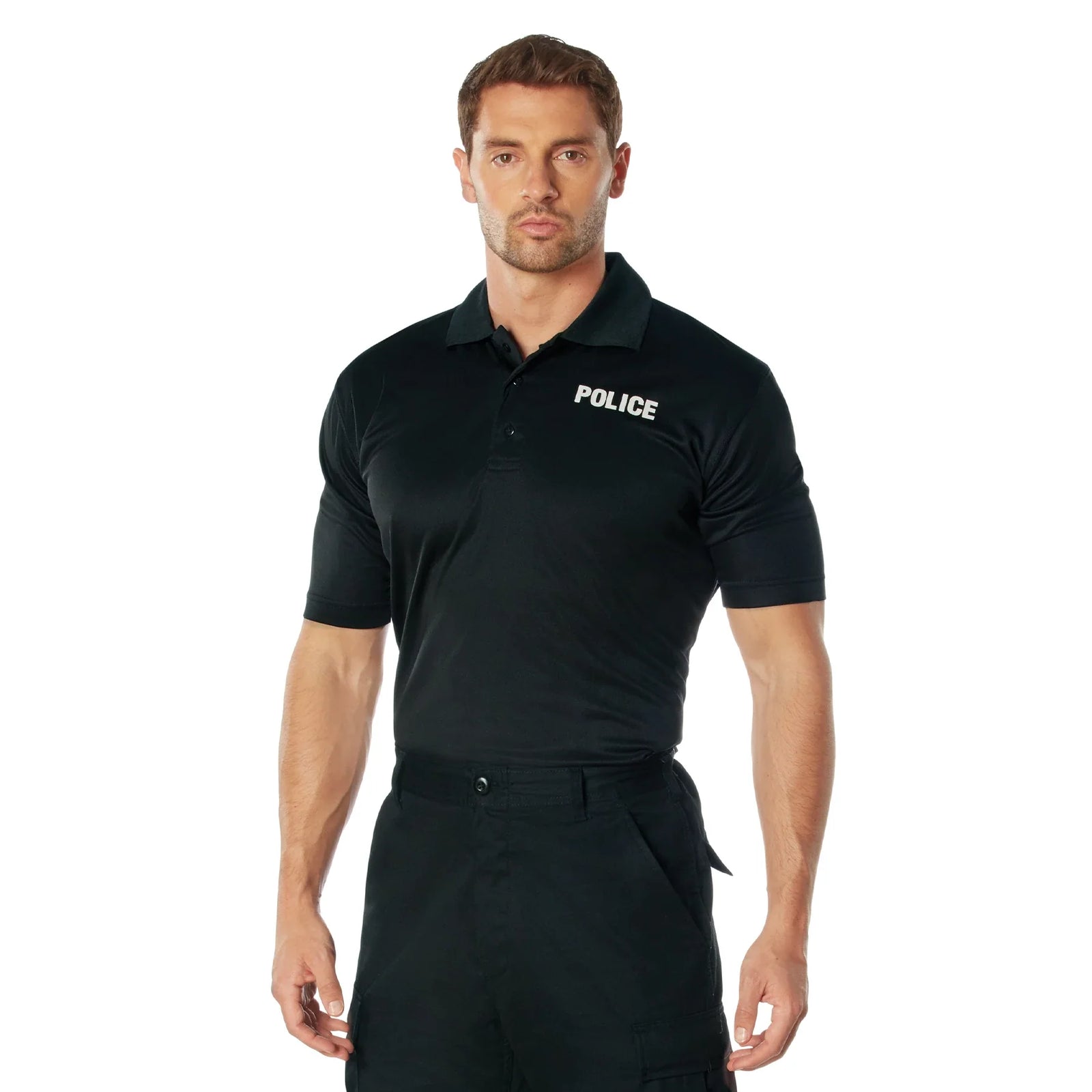 Moisture Wicking Police Polo Shirt - s