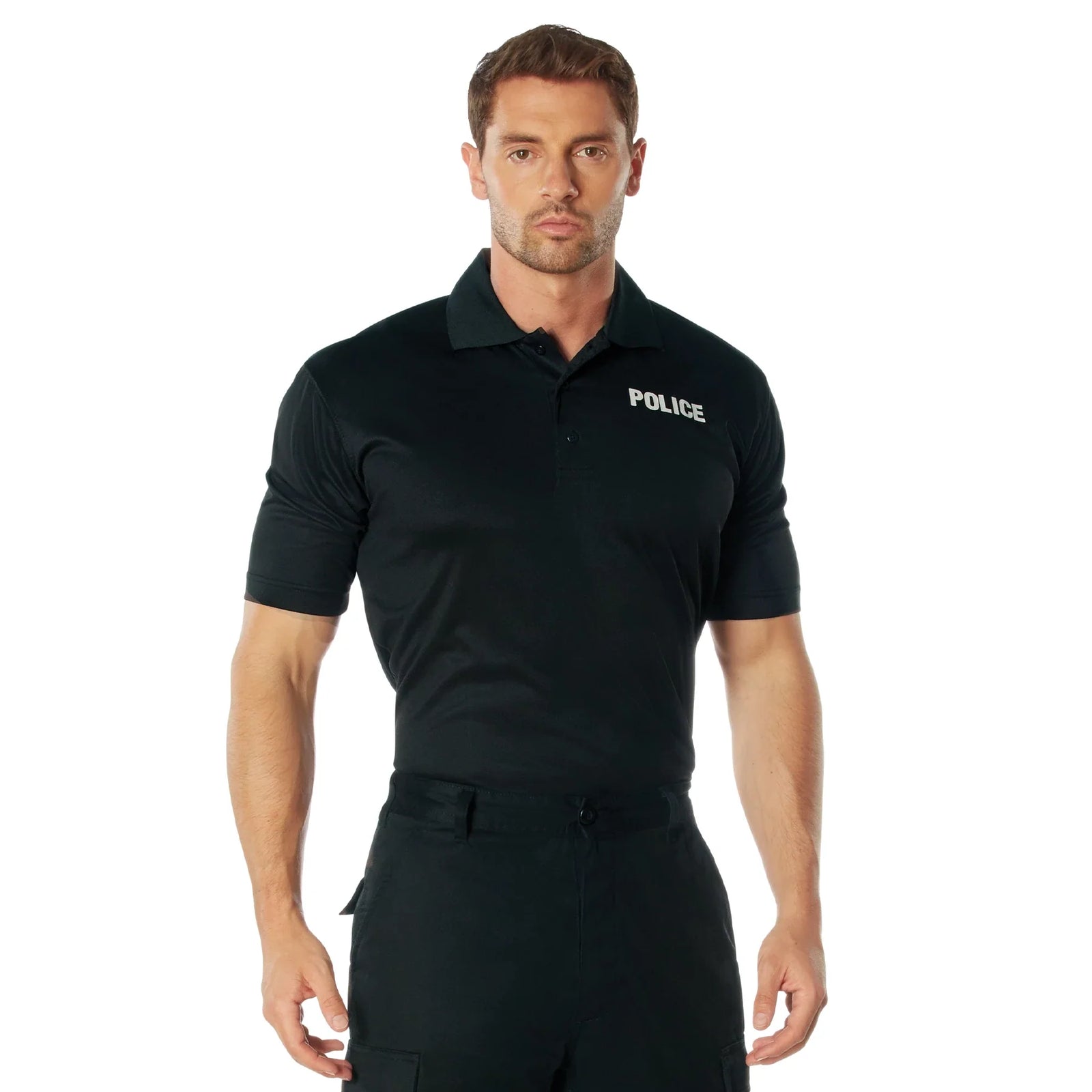 Moisture Wicking Police Polo Shirt - s