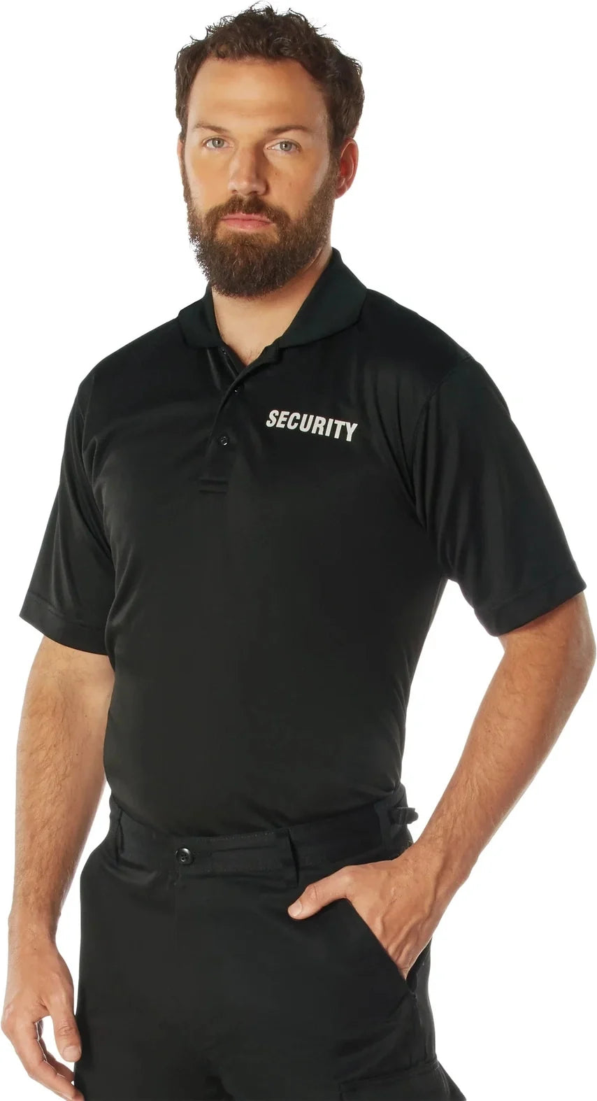Moisture Wicking Security Polo Shirt