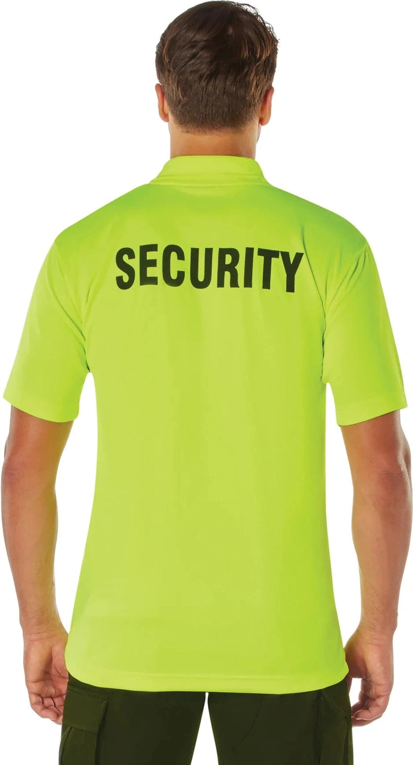 Moisture Wicking Security Polo Shirt