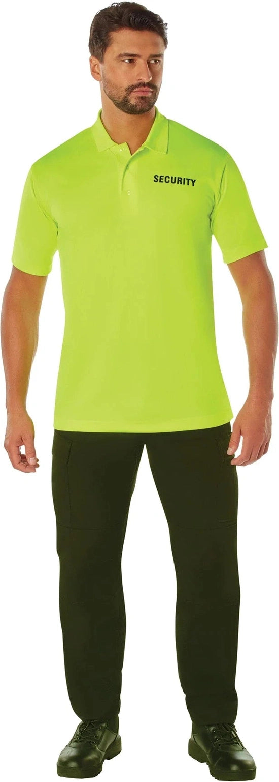 Moisture Wicking Security Polo Shirt