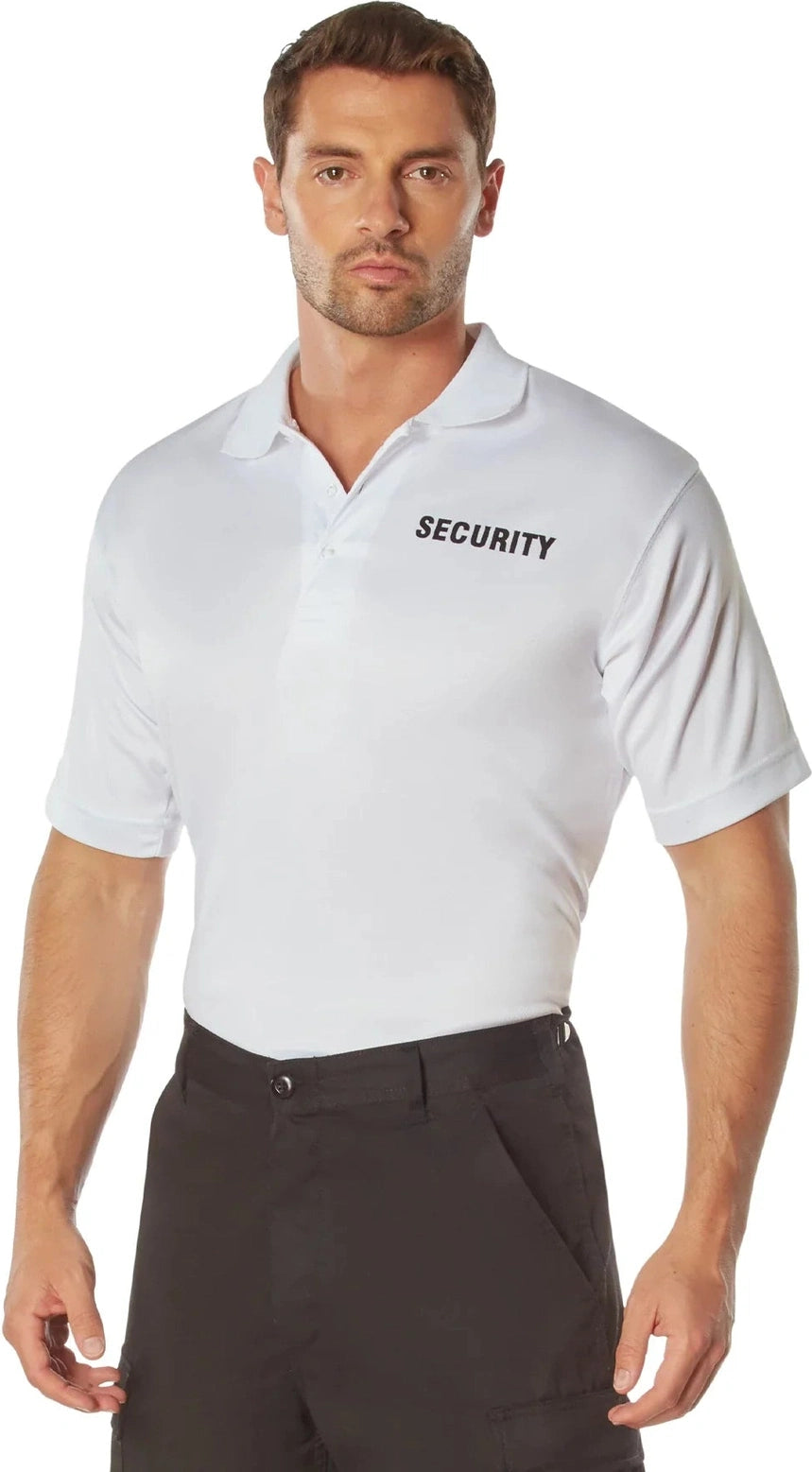 Moisture Wicking Security Polo Shirt