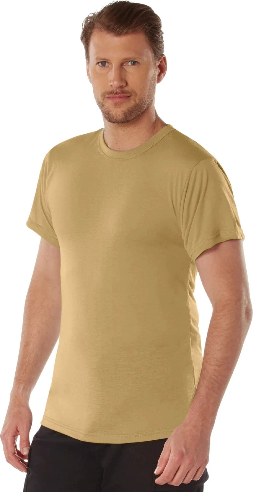 Moisture Wicking T-shirts - Brown / s