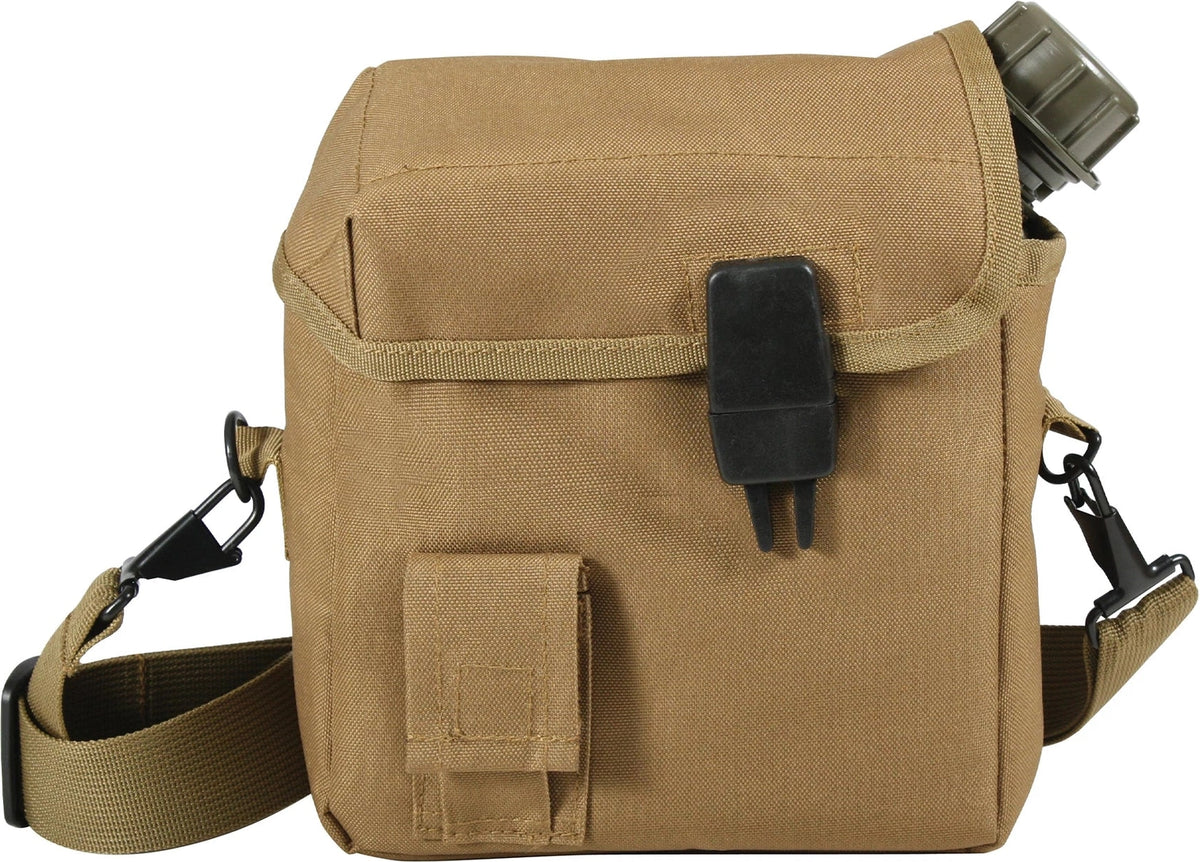 Molle 2 Qt. Bladder Canteen Cover - Coyote Brown