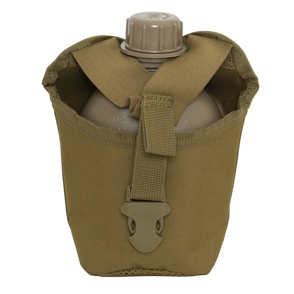 Molle Compatible 1 Quart Canteen Pouch / Cover - Coyote Brown