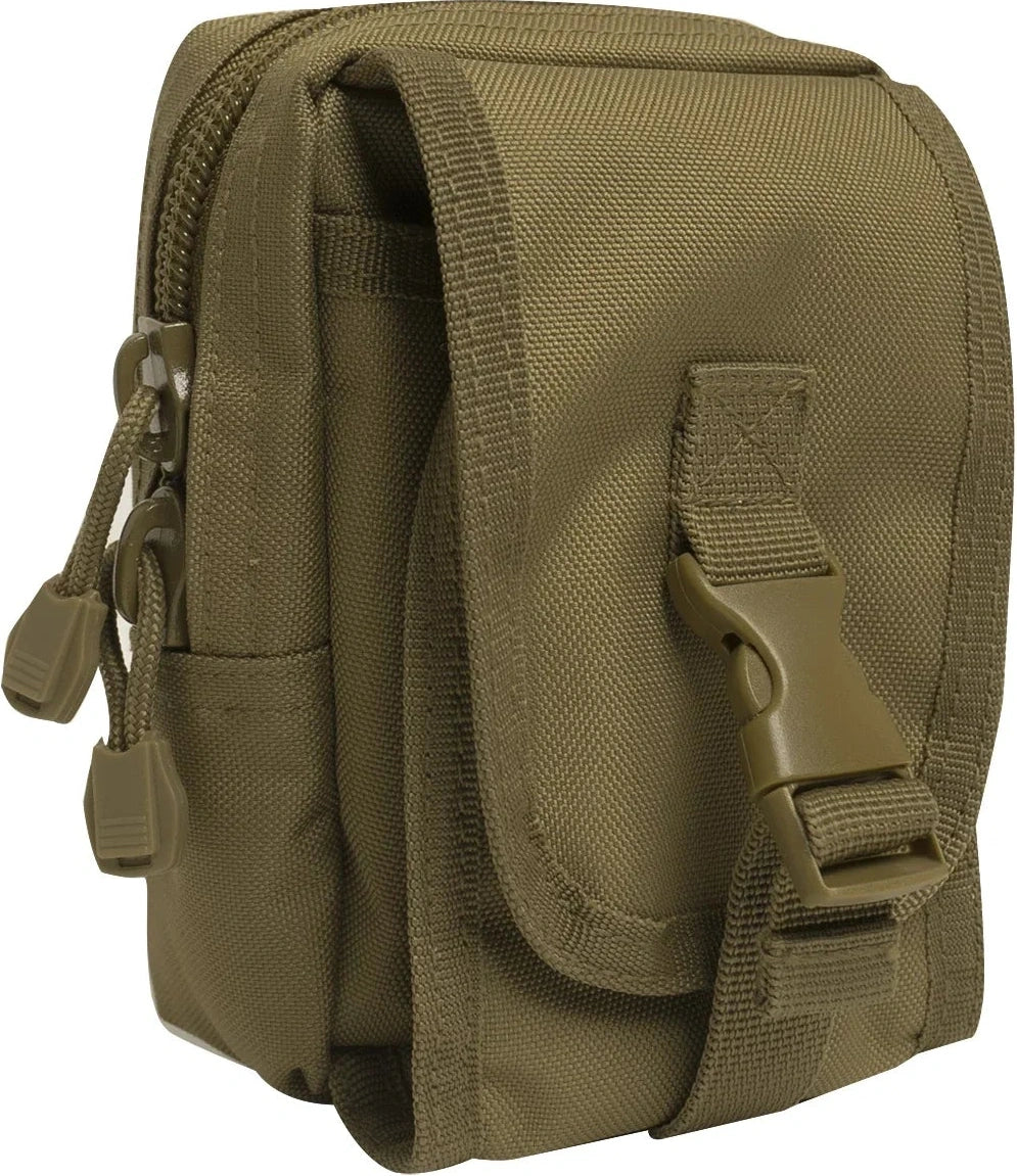 Molle Compatible Edc (everyday Carry) Accessory Pouch - Coyote Brown