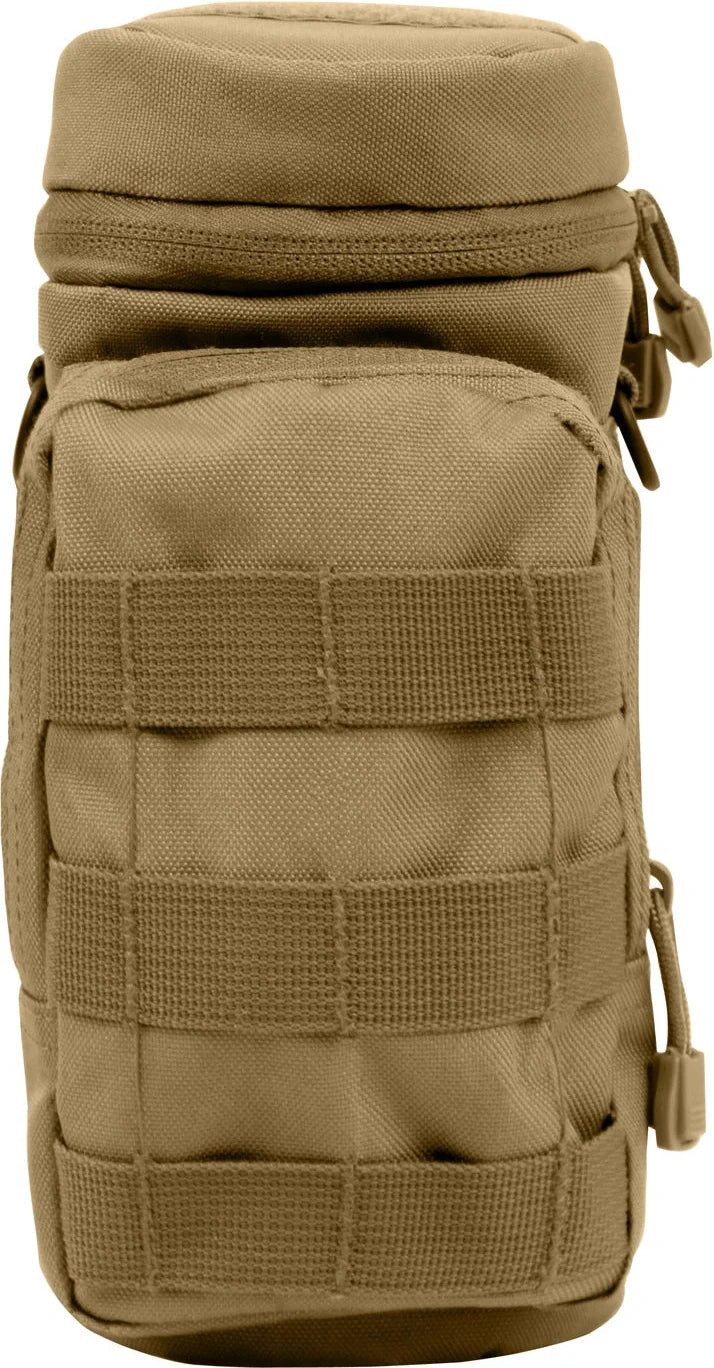 Molle Compatible Water Bottle Pouch - Coyote Brown