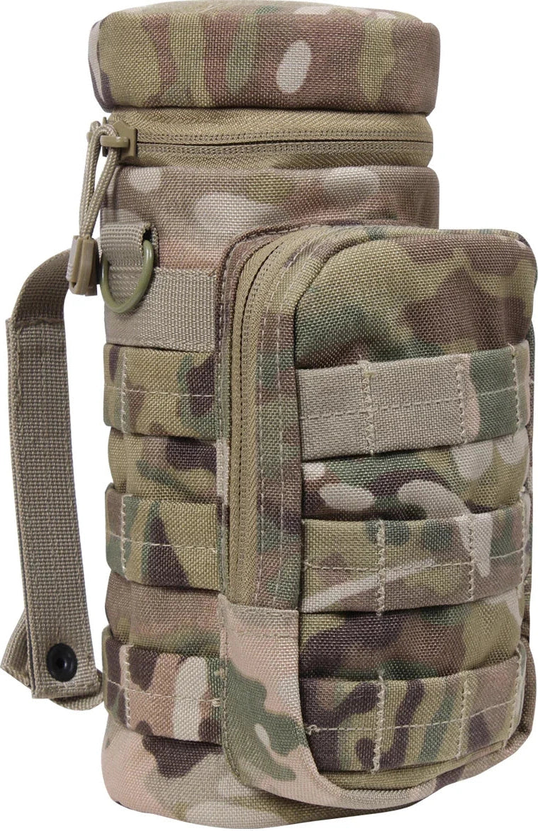 Molle Compatible Water Bottle Pouch - Multicam