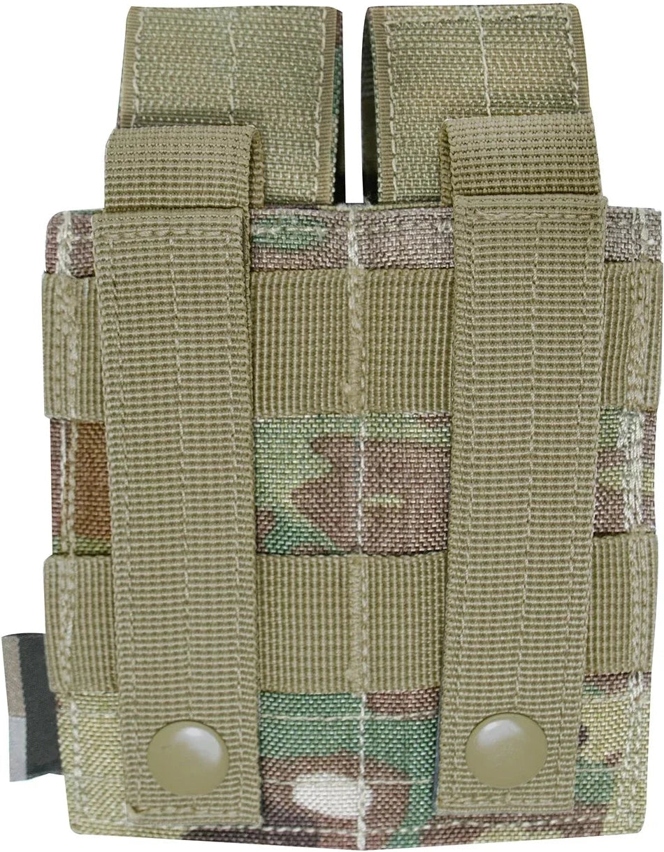 Molle Double Pistol Mag Pouch with Insert
