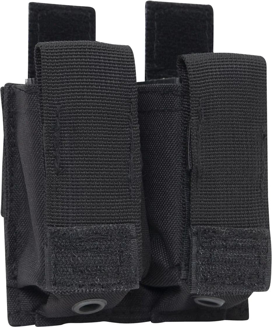 Molle Double Pistol Mag Pouch with Insert