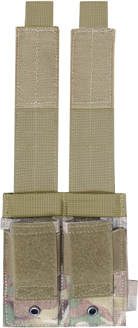 Molle Double Pistol Mag Pouch with Insert
