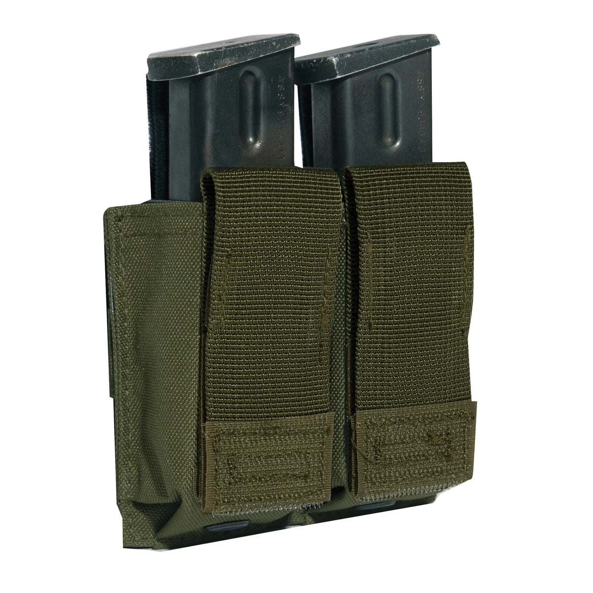 Molle Double Pistol Mag Pouch with Insert