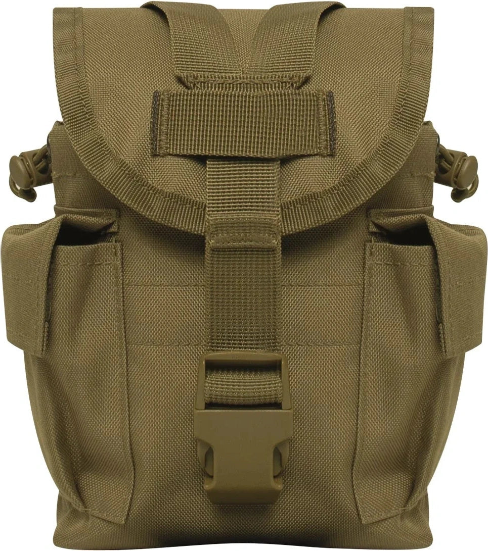Molle Ii Canteen & Utility Pouch - Coyote Brown