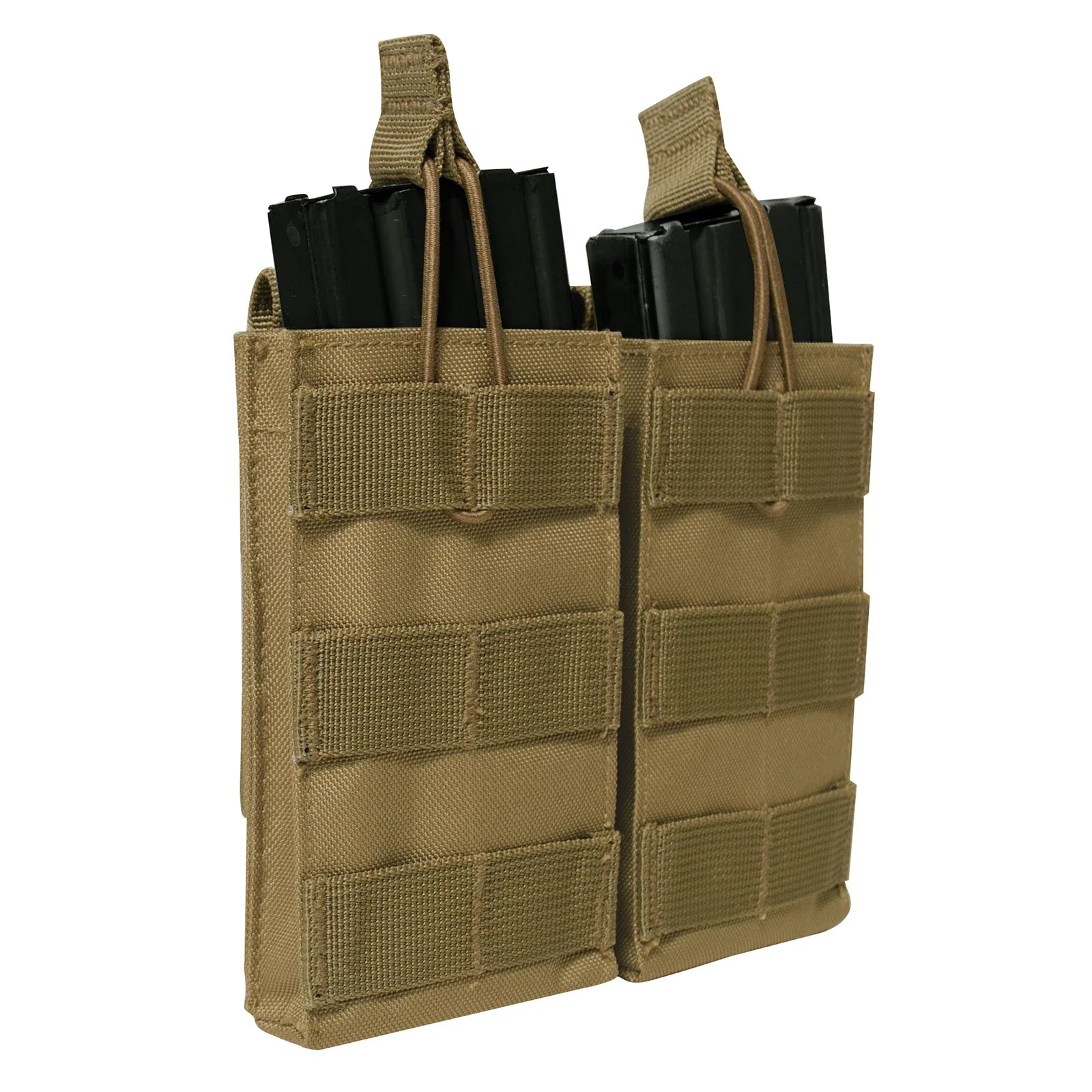 Molle Open Top Double Mag Pouch - Coyote Brown