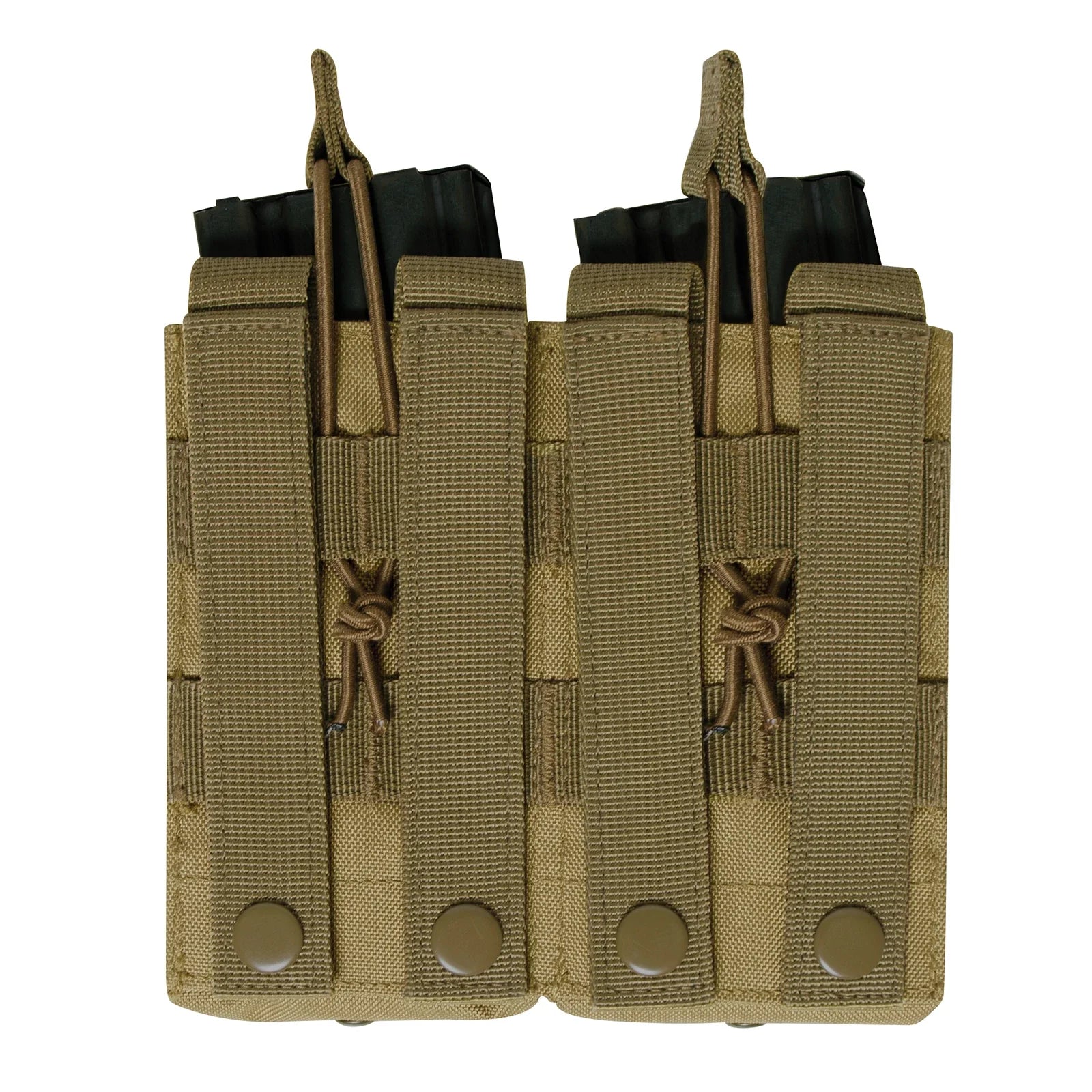 Molle Open Top Double Mag Pouch - Coyote Brown