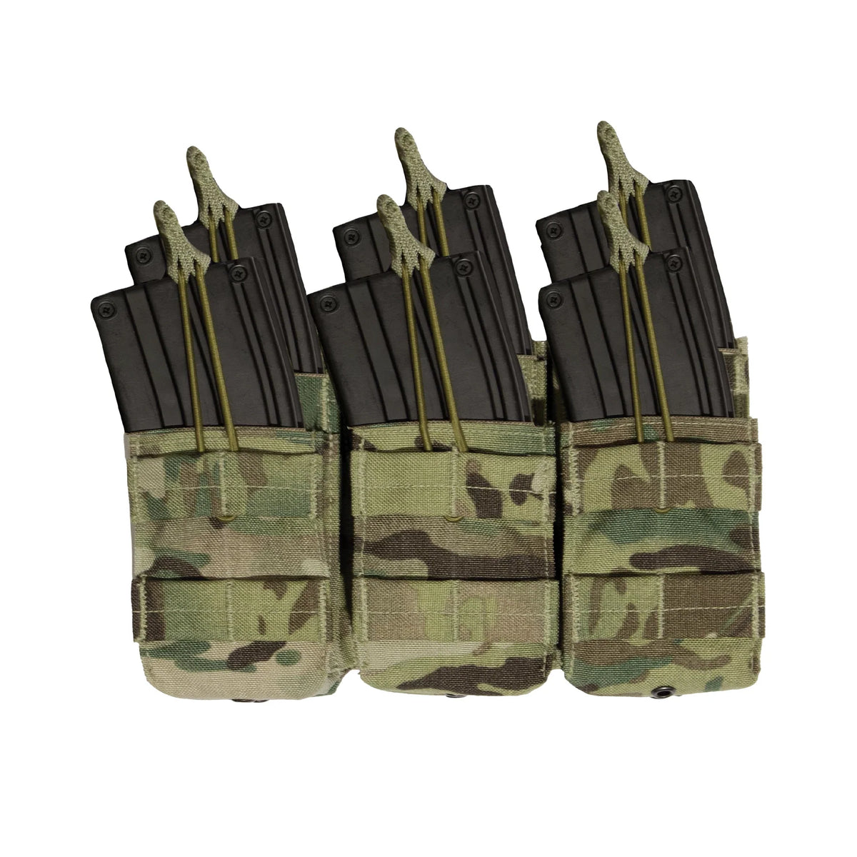 Molle Open Top Six Rifle Mag Pouch