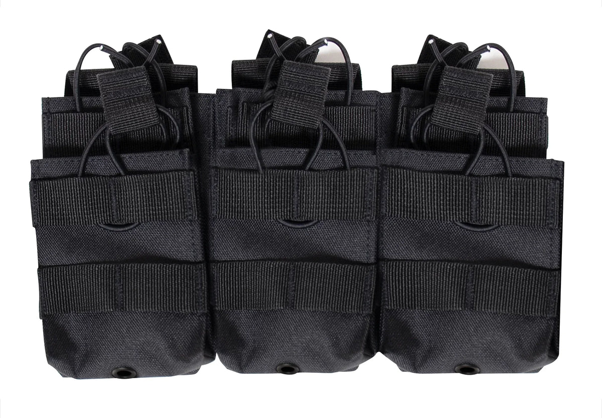 Molle Open Top Six Rifle Mag Pouch
