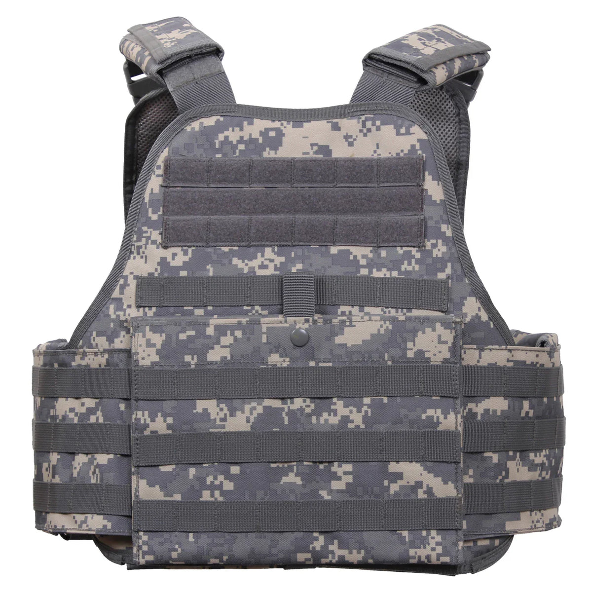 Molle Plate Carrier Vest - Acu Digital Camo / Regular