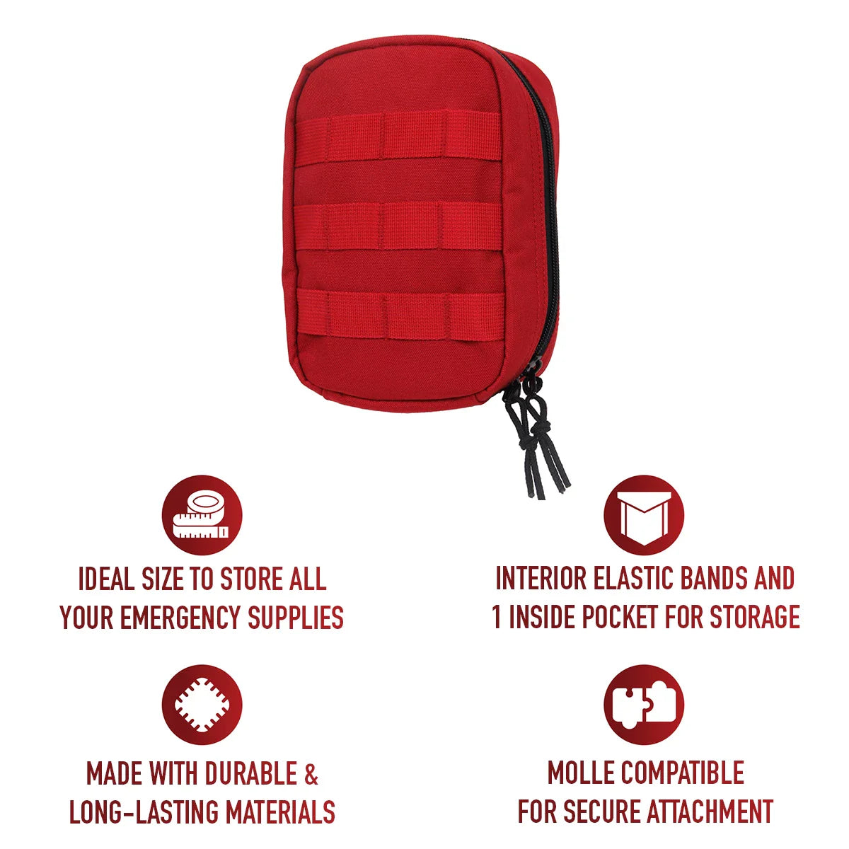 Molle Tactical Trauma & First Aid Kit Pouch