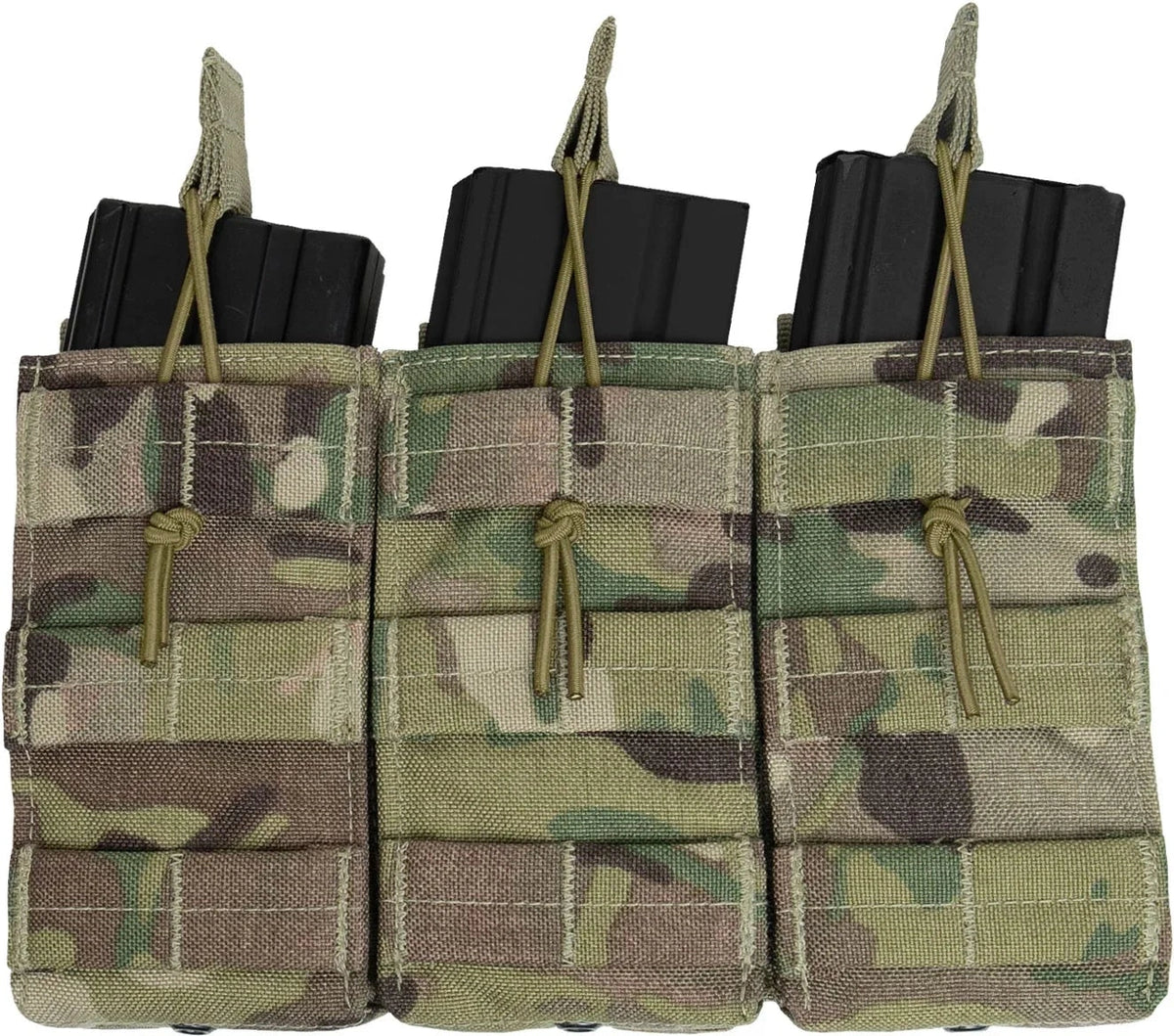 Molle Triple Mag Pouch - Multicam