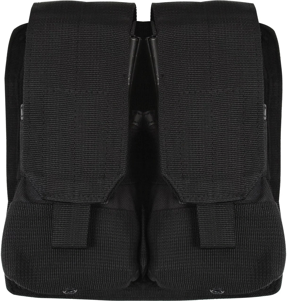 Molle Universal Double Rifle Mag Pouch - Black