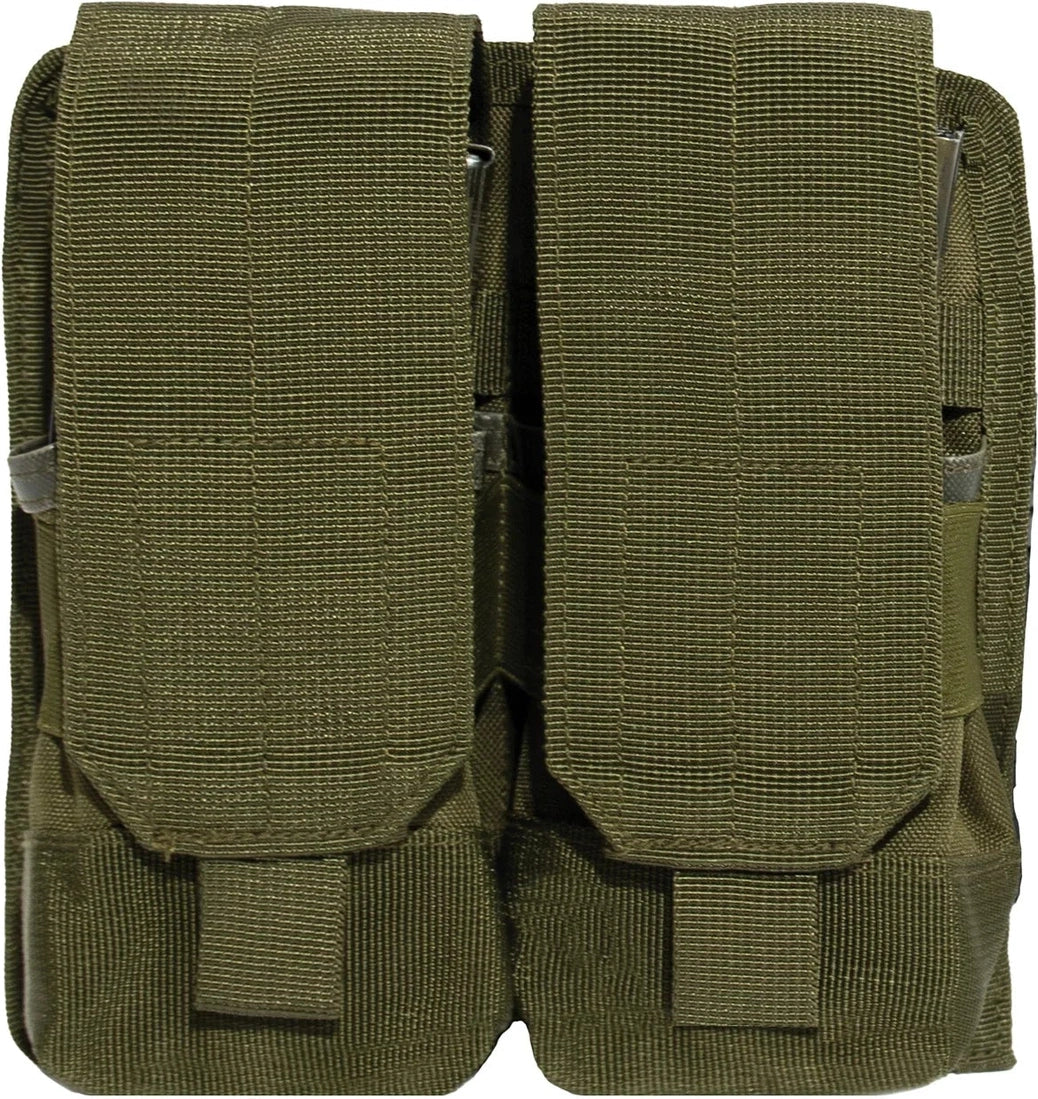 Molle Universal Double Rifle Mag Pouch - Olive Drab