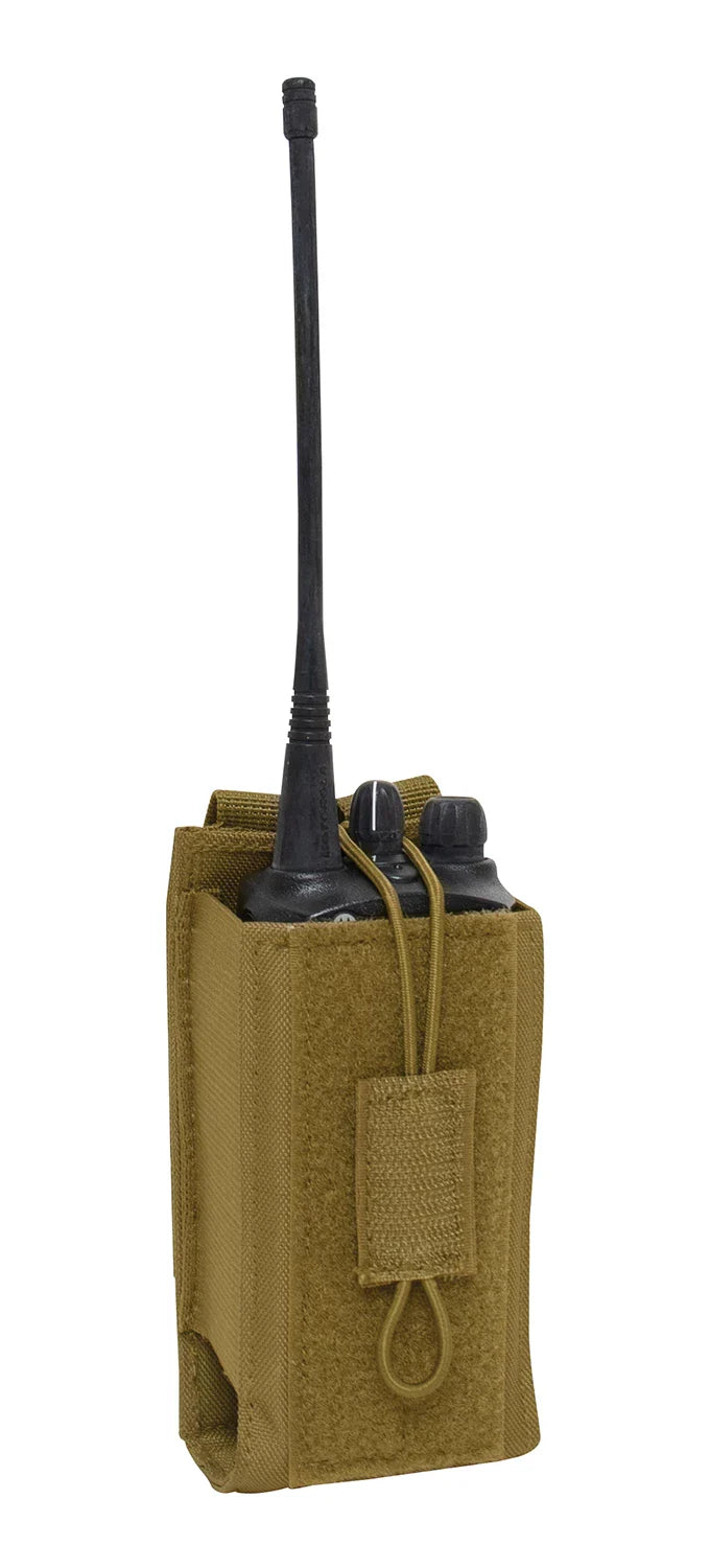 Molle Universal Radio Pouch - Coyote Brown