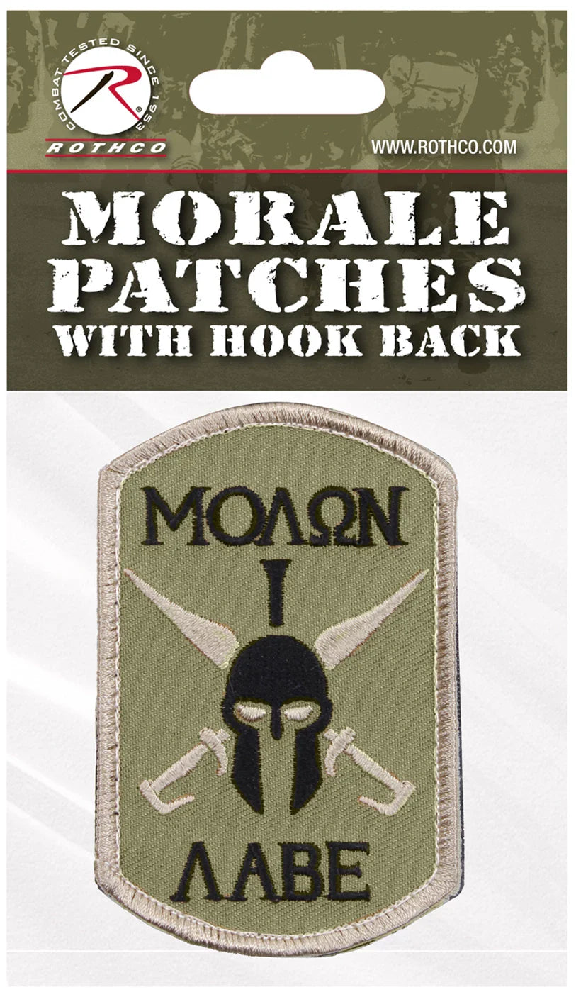Molon Labe Spartan Morale Patch