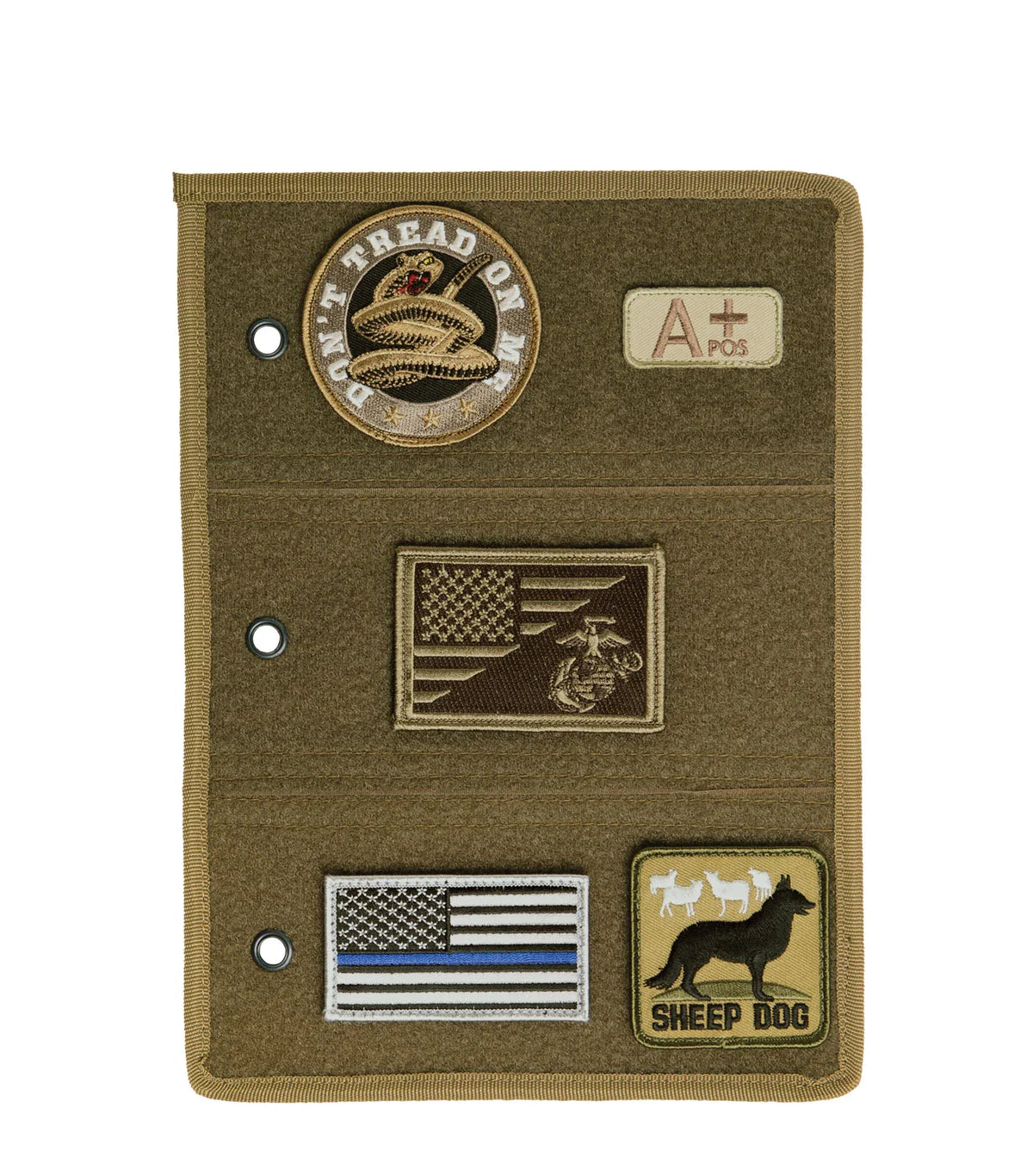 Morale Patch Book Page