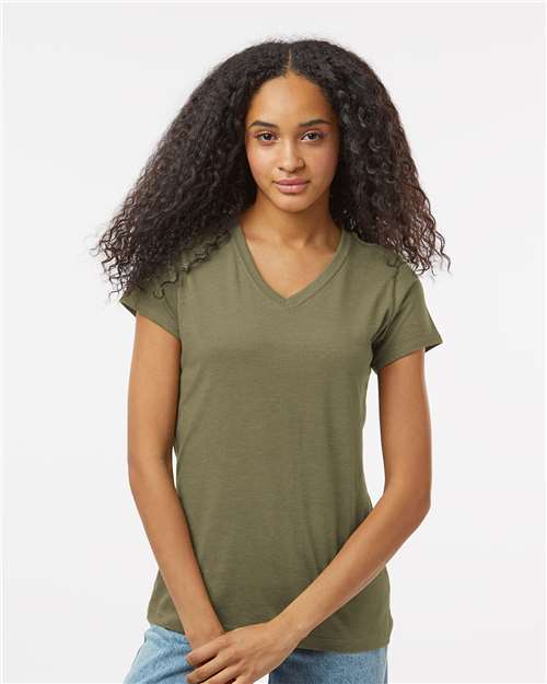 Moss Women&#39;s RecycledSoft™ V-Neck T-Shirt - 2011